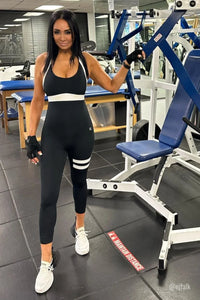 Thumbnail for Serena Black Classic Jumpsuit