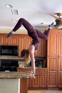 Thumbnail for Nicole Burgundy Purple Jumpsuit
