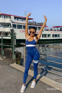 Thumbnail for Serena Ocean Blue Jumpsuit