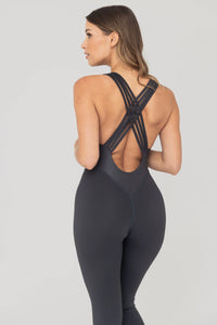 Thumbnail for Amara Charcoal Gray Jumpsuit