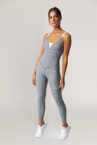 Thumbnail for Olivia Zen Gray Jumpsuit
