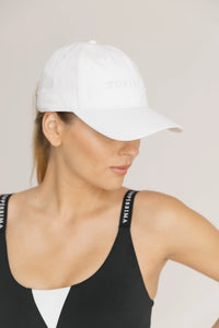 Thumbnail for Adjustable White Cotton Cap