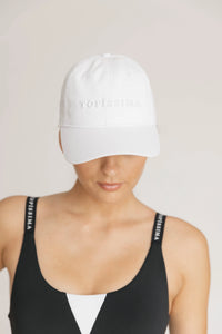Thumbnail for Adjustable White Cotton Cap