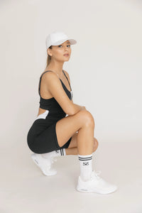 Thumbnail for Adjustable White Cotton Cap
