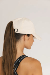 Thumbnail for Adjustable Beige Cotton Cap