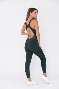 Thumbnail for NEW Kendall Dark Green Jumpsuit