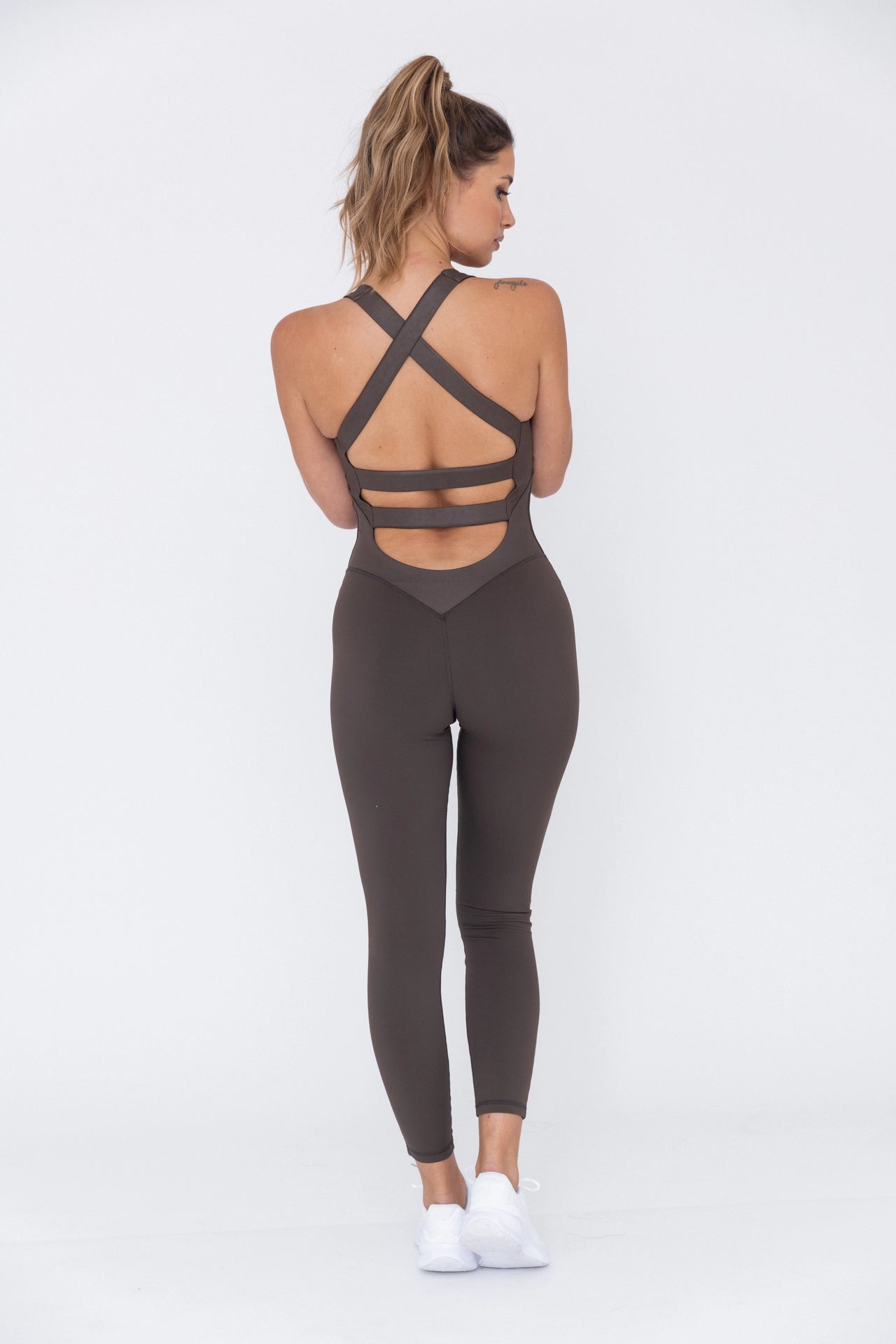 NEW Nicole Dark Cocoa Jumpsuit