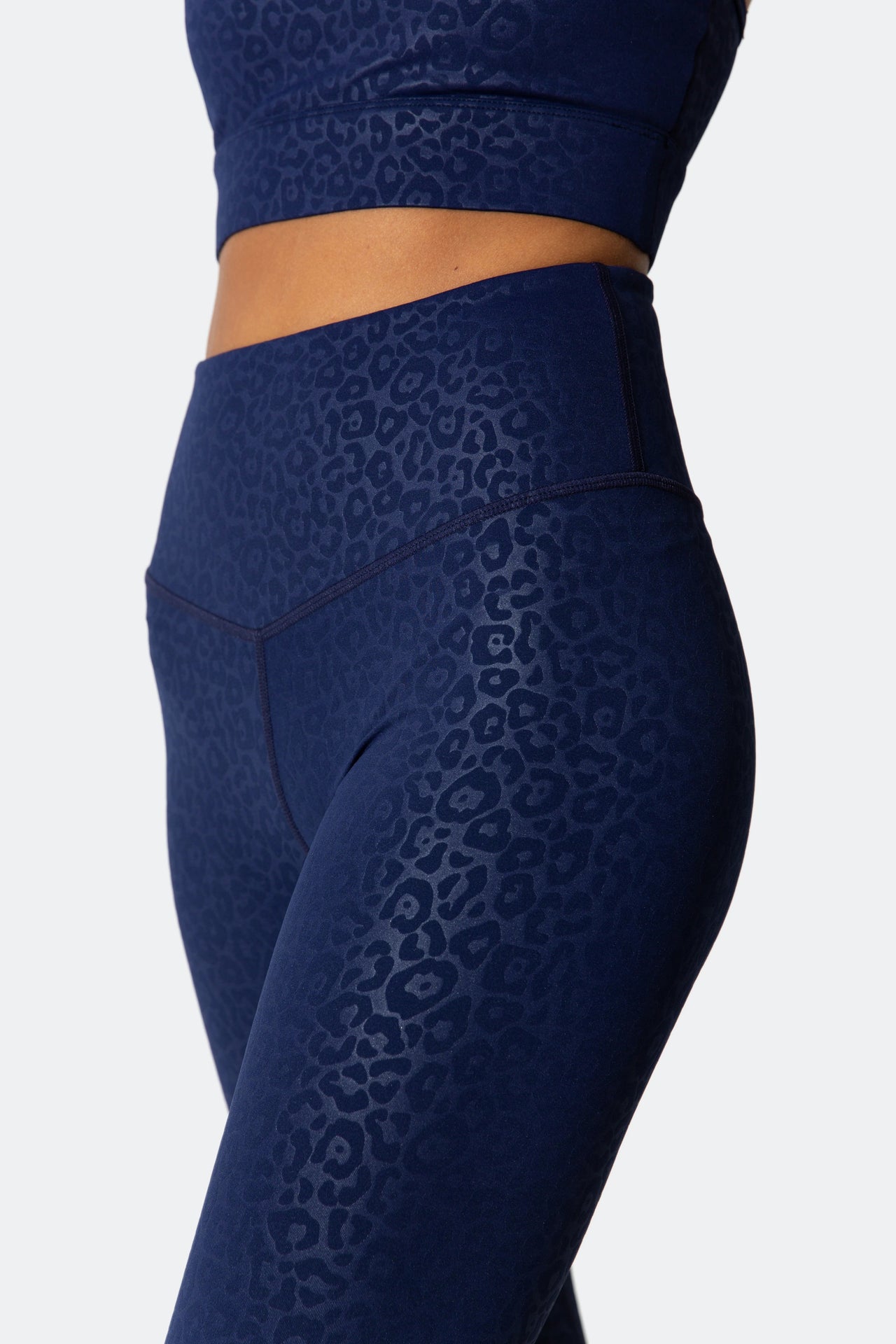 Elysium Indigo Blue Leopard Top - Topíssima